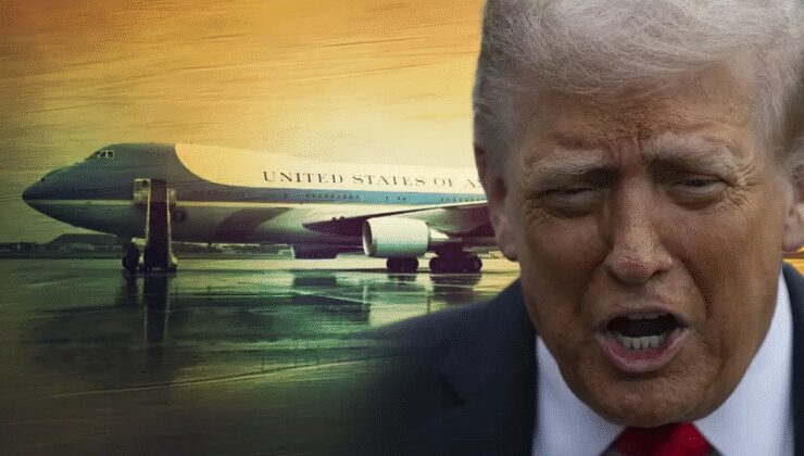 Trump’ı taşıyan uçakla yolcu uçağı çarpışma tehlikesi yaşadı! Görevli ‘hemen’ diye bağırdı