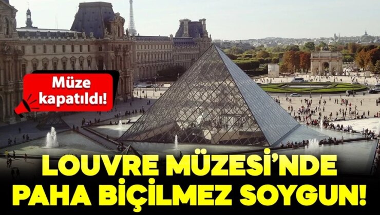 Dünyaca ünlü Louvre Müzesi’nde soygun! “Paha biçilemez” mücevherler çalındı