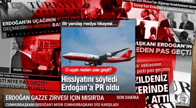 Erdoğan’ın uçağı Netanyahu nedeniyle pisti pas geçtiği açıklanmıştı halbuki gerçek başka çıktı