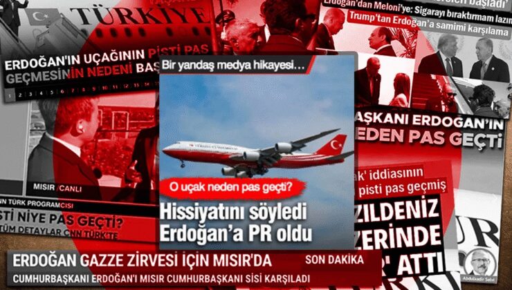 Erdoğan’ın uçağı Netanyahu nedeniyle pisti pas geçtiği açıklanmıştı halbuki gerçek başka çıktı