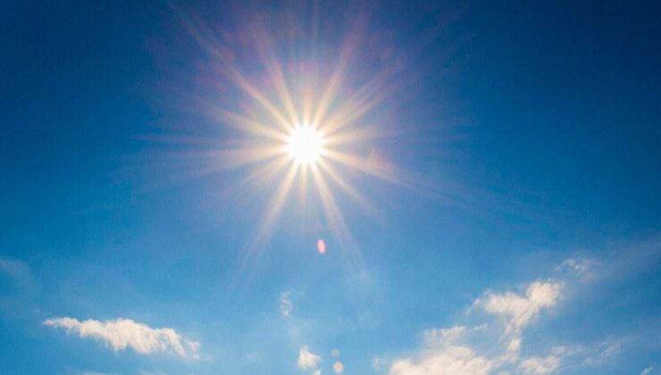 Hava parçalı bulutlu, yağmur yok