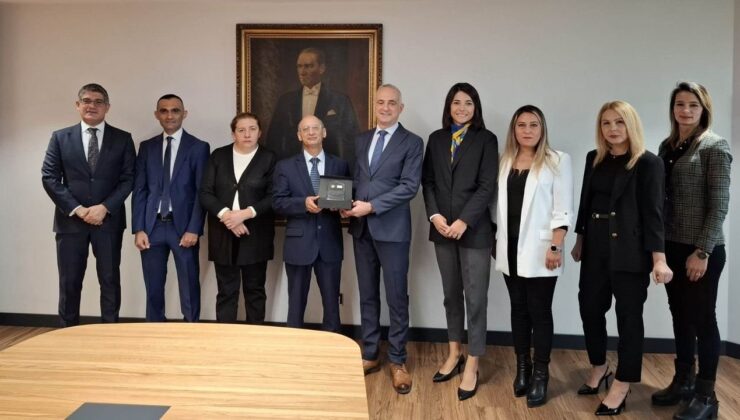 Maliye Bakanlığı Heyetinden Milli Reasürans T.A.Ş’ye Ziyaret