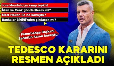 Sadettin Saran ilk basın toplantısında yaşananları açık açık anlattı! Samandıra’da neler olmuş neler