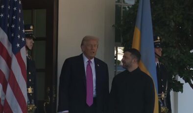 Zelenskiy, Trump ile görüşmesi başladı