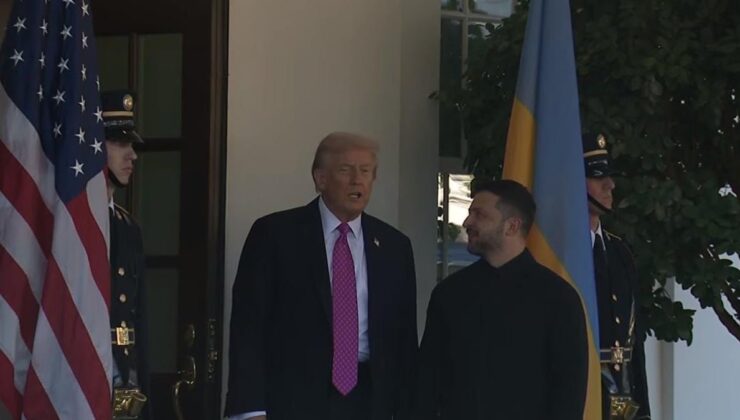 Zelenskiy, Trump ile görüşmesi başladı