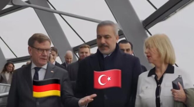 Almanya'dan Saray’a ince gönderme