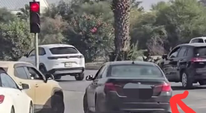 Kırmızı ışıkta geçen sürücü sosyal medya ihbarıyla tespit edildi