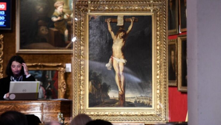 Yüzyıllardır kayıp olan gizemli Hz. İsa tablosu, 133 milyon TL'ye satıldı